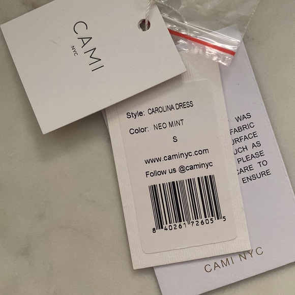 Neo Mint Green Cami Carolina Dress - NWT - Picture 4 of 4